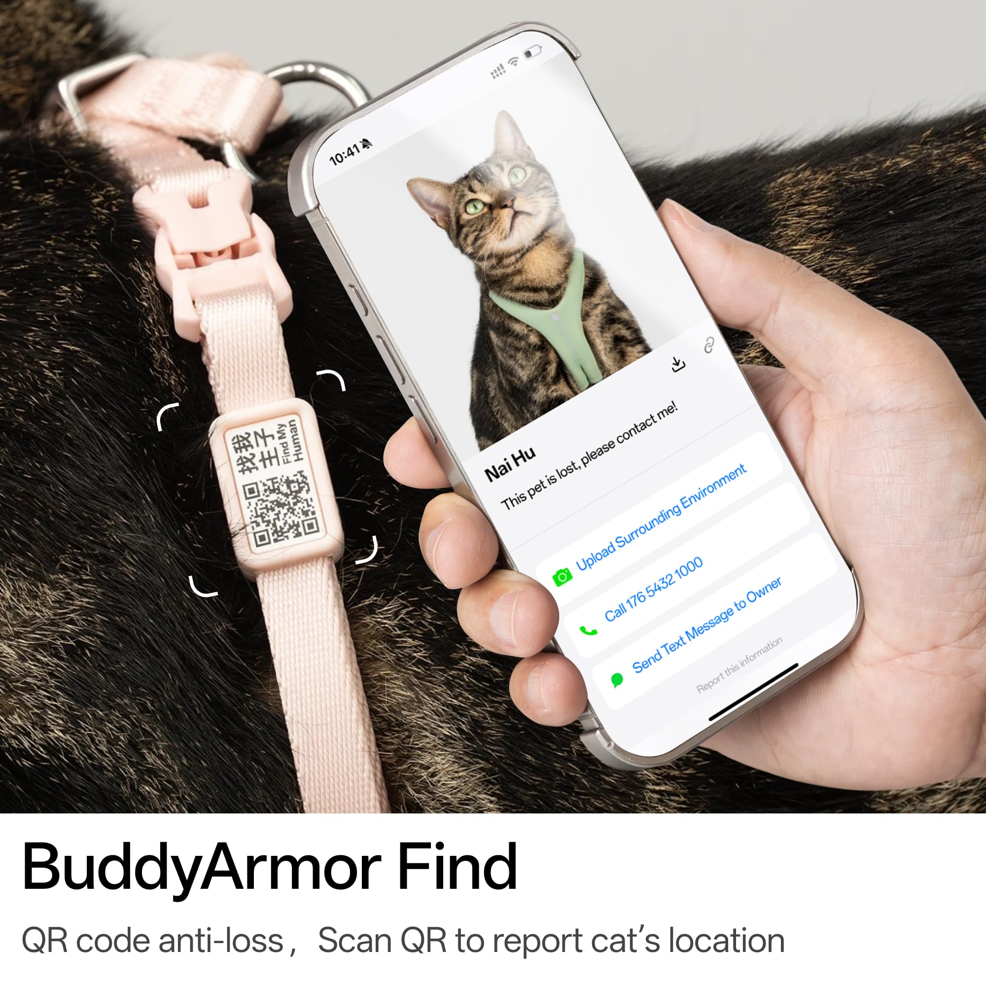 BuddyArmor durable nylon webbing and hardware withstand daily wear