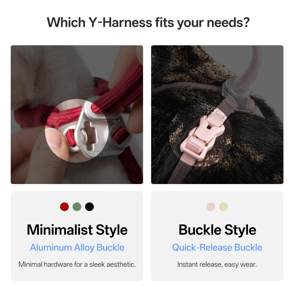 BuddyArmor hardware accents including slider and quick-release buckle.