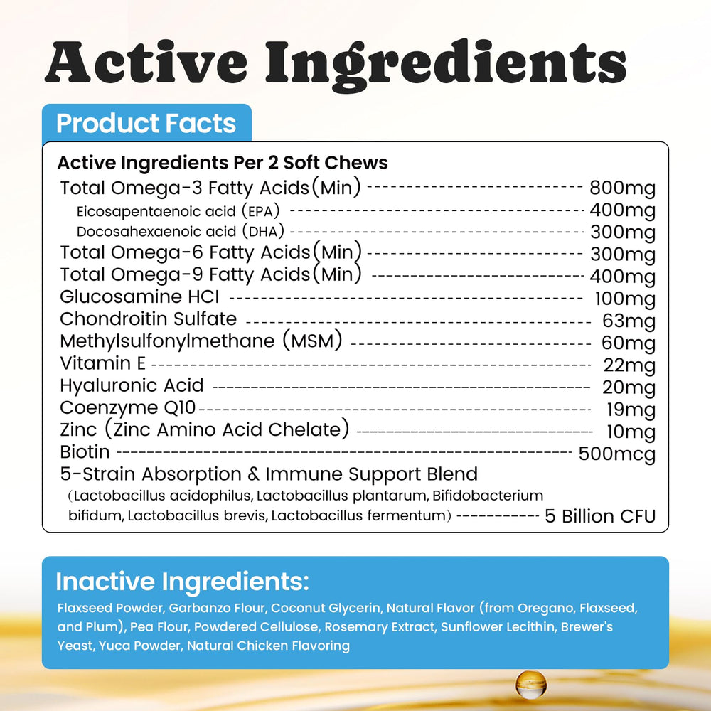 BuddyCheer allergy-friendly skin support chews for sensitive dogs