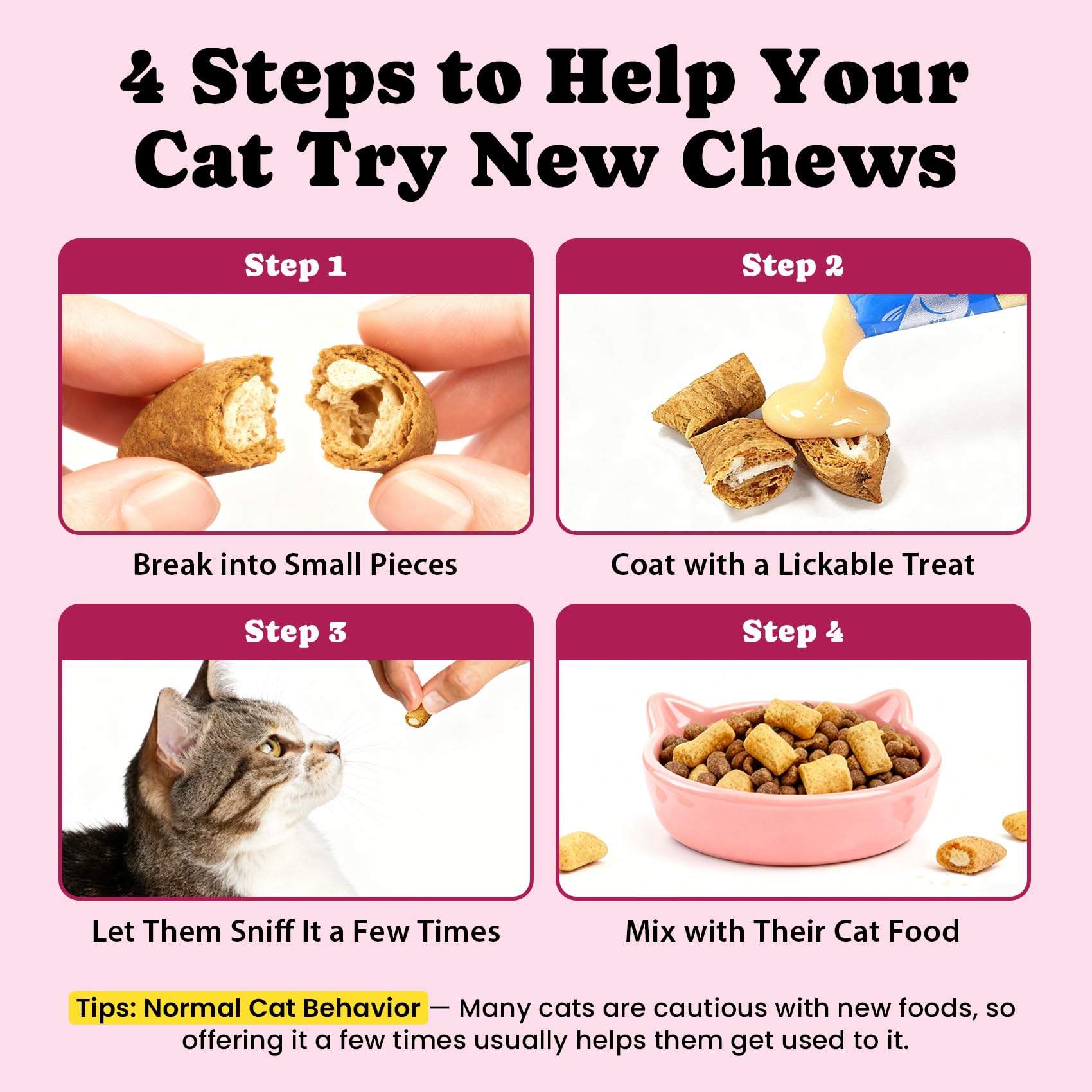BuddyCheer glucosamine cats dosage guide image for first-time use