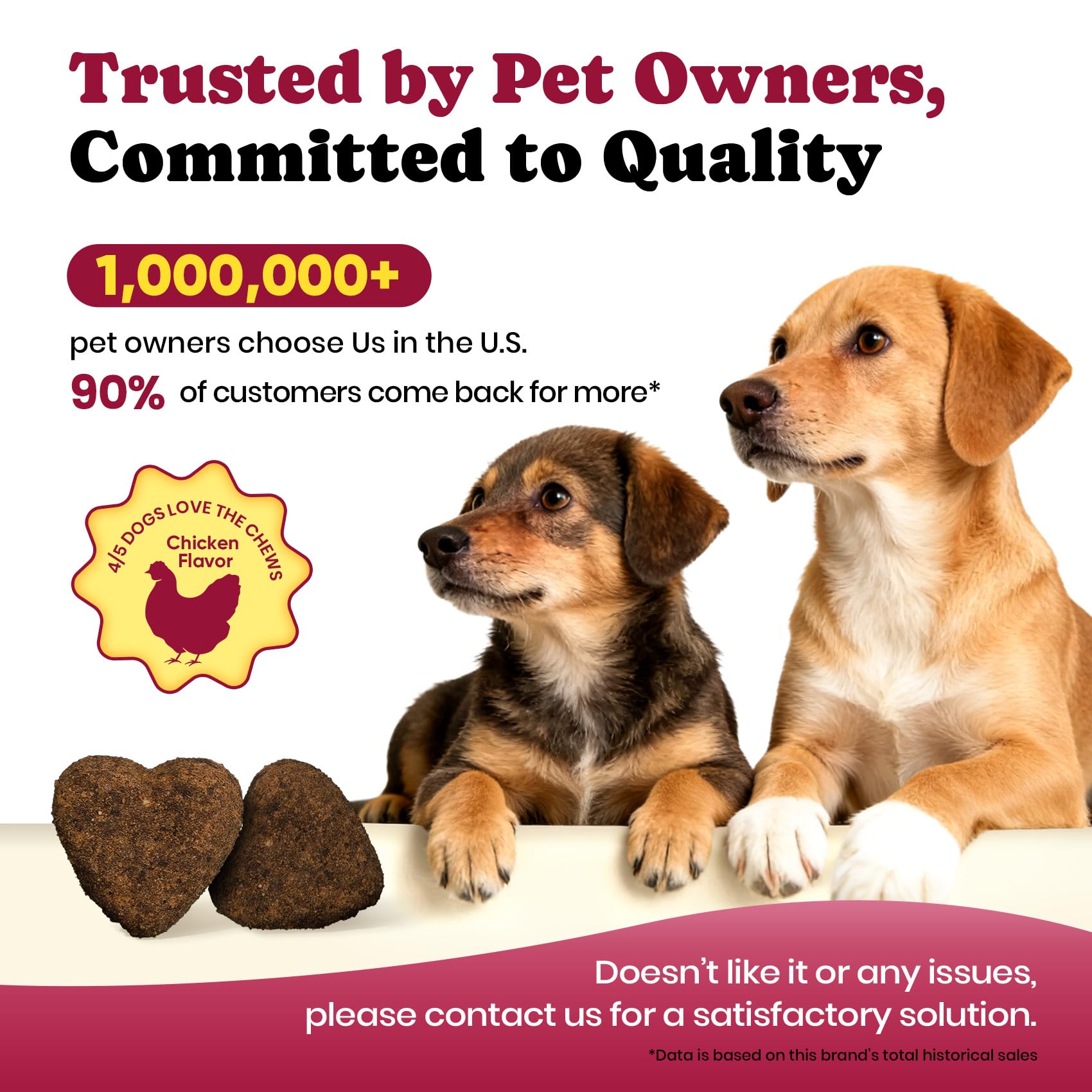 BuddyCheer packaging showing ingredients and joint support benefits