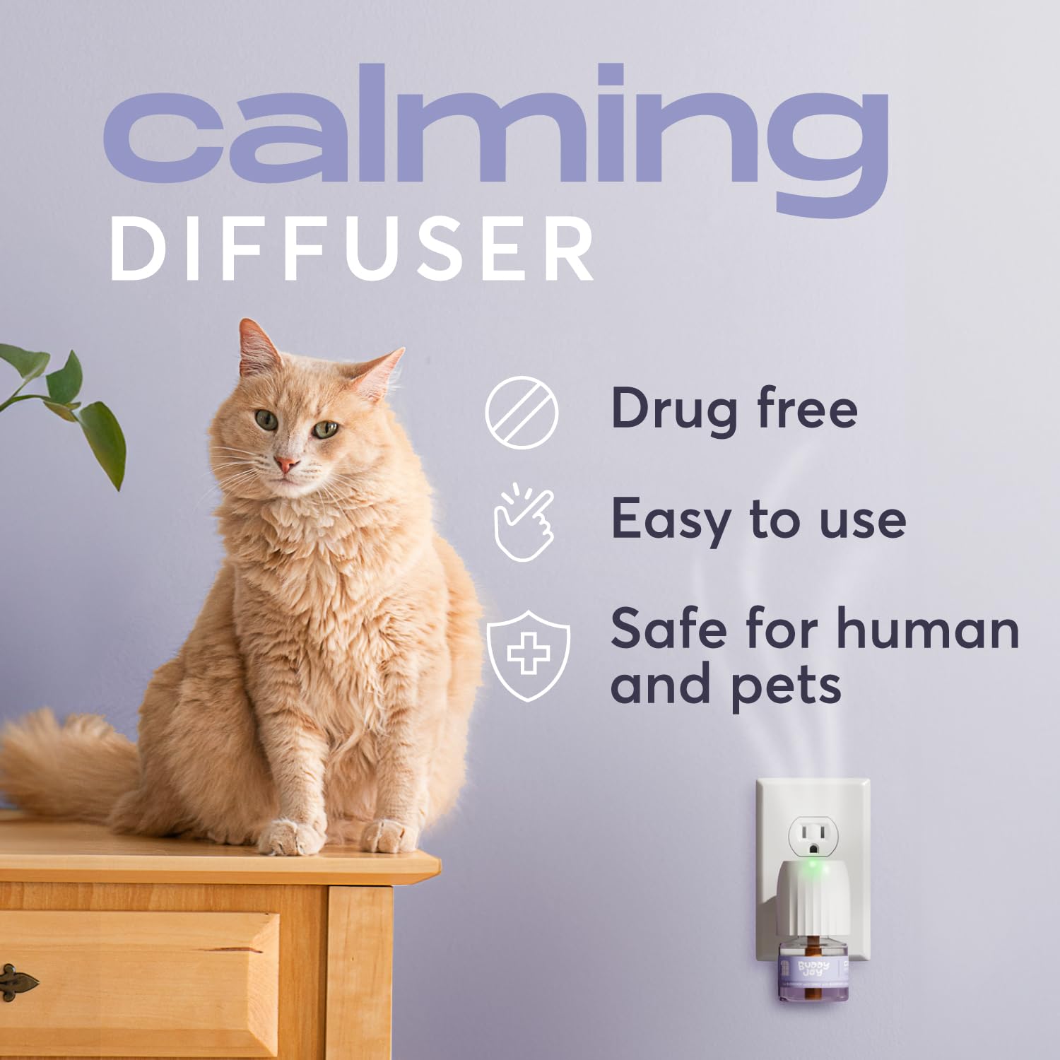 BuddyJoy six pack refills shown with packaging for long term multi cat peace of mind