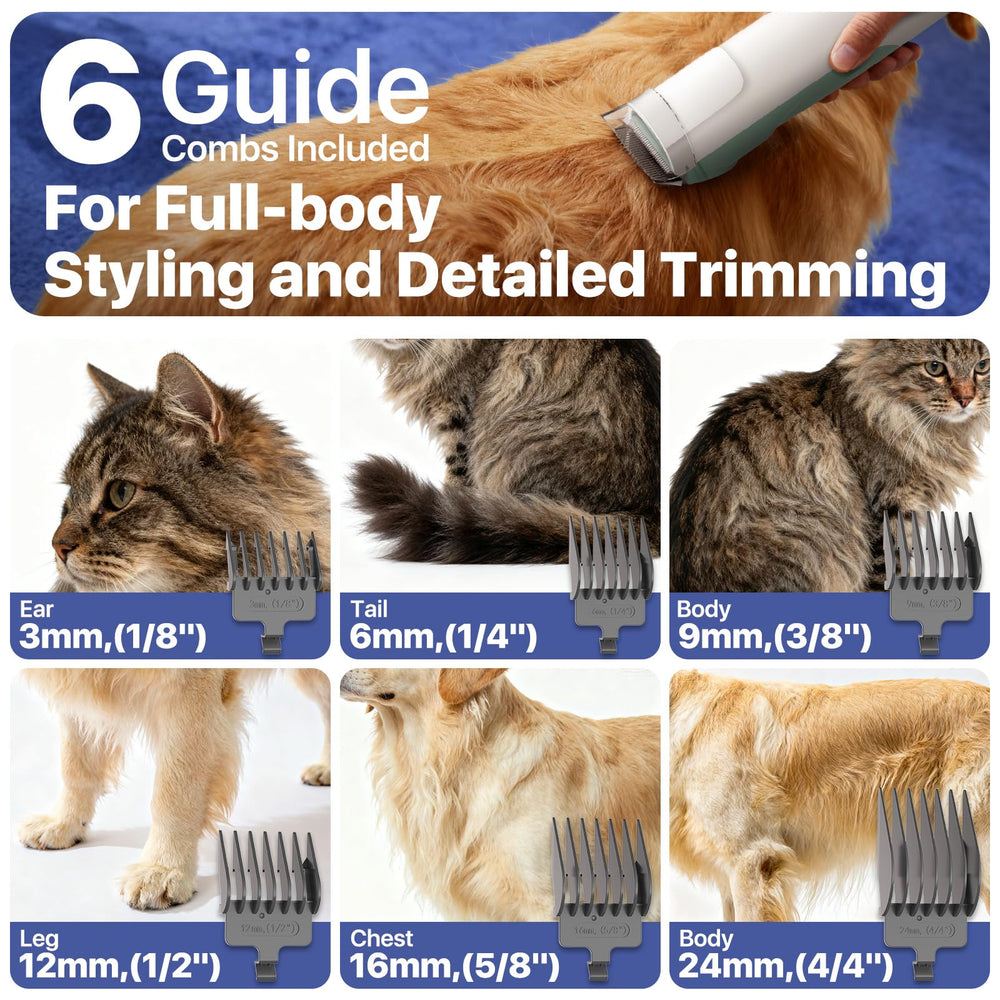 Buenkee dog grooming kit deshedding brush aiding coat maintenance