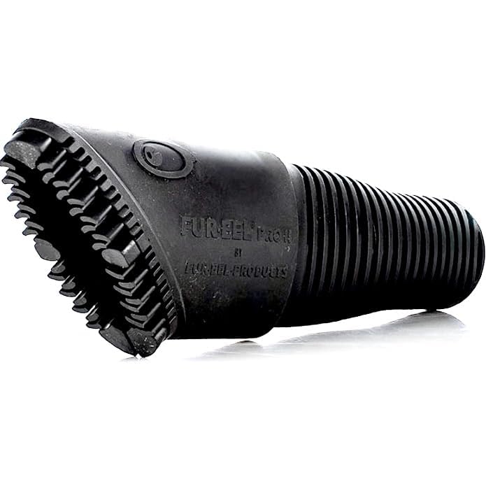 Buff Brite Fur-EEL Pro on couch fabric removes hair