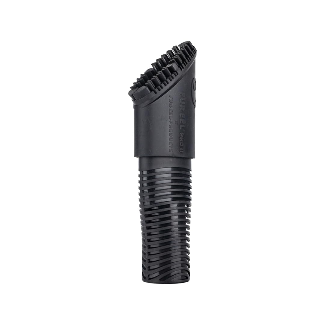 Buff Brite Fur Remover PRO II used in a car interior to remove hair