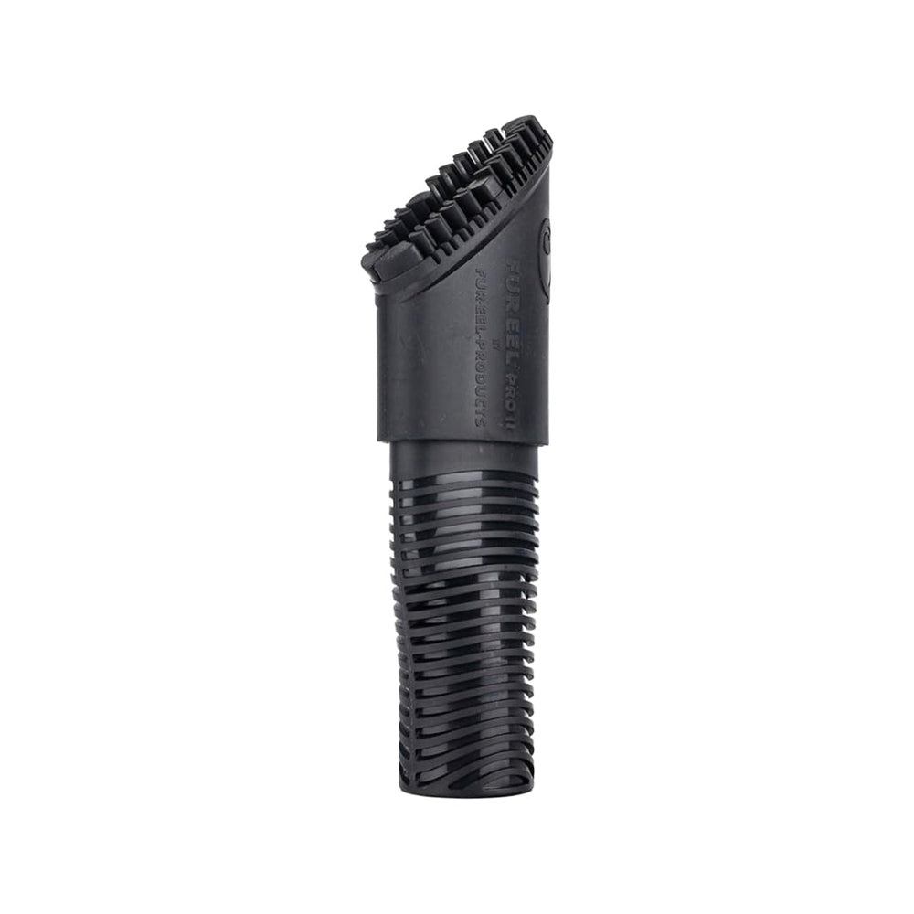 Buff Brite Fur Remover PRO II used in a car interior to remove hair