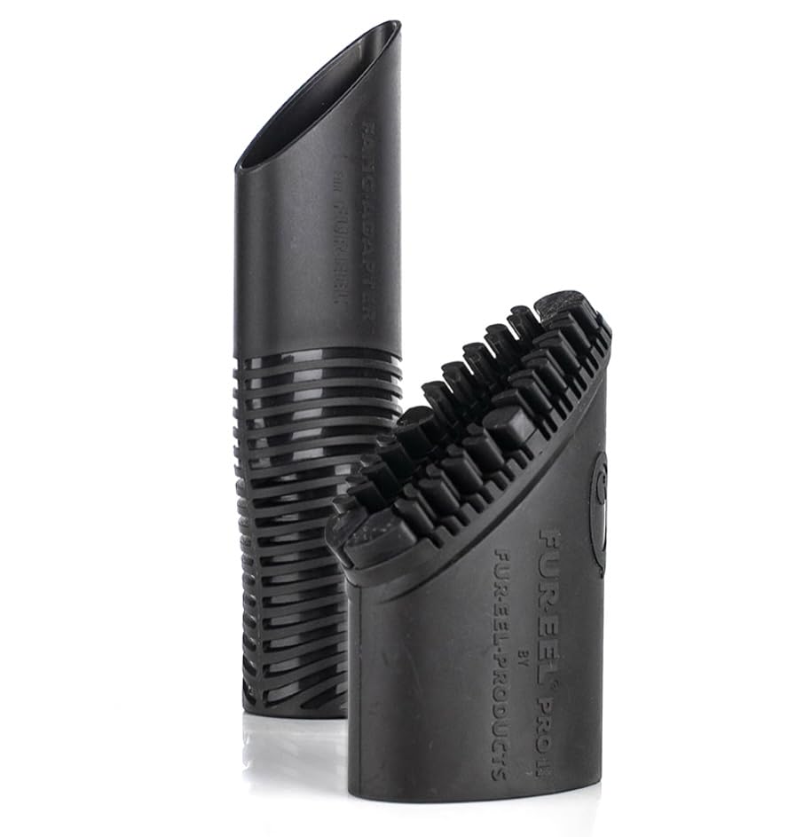 Buff Brite Fur Remover PRO II with Fur eel Pro tool removes fur from upholstery