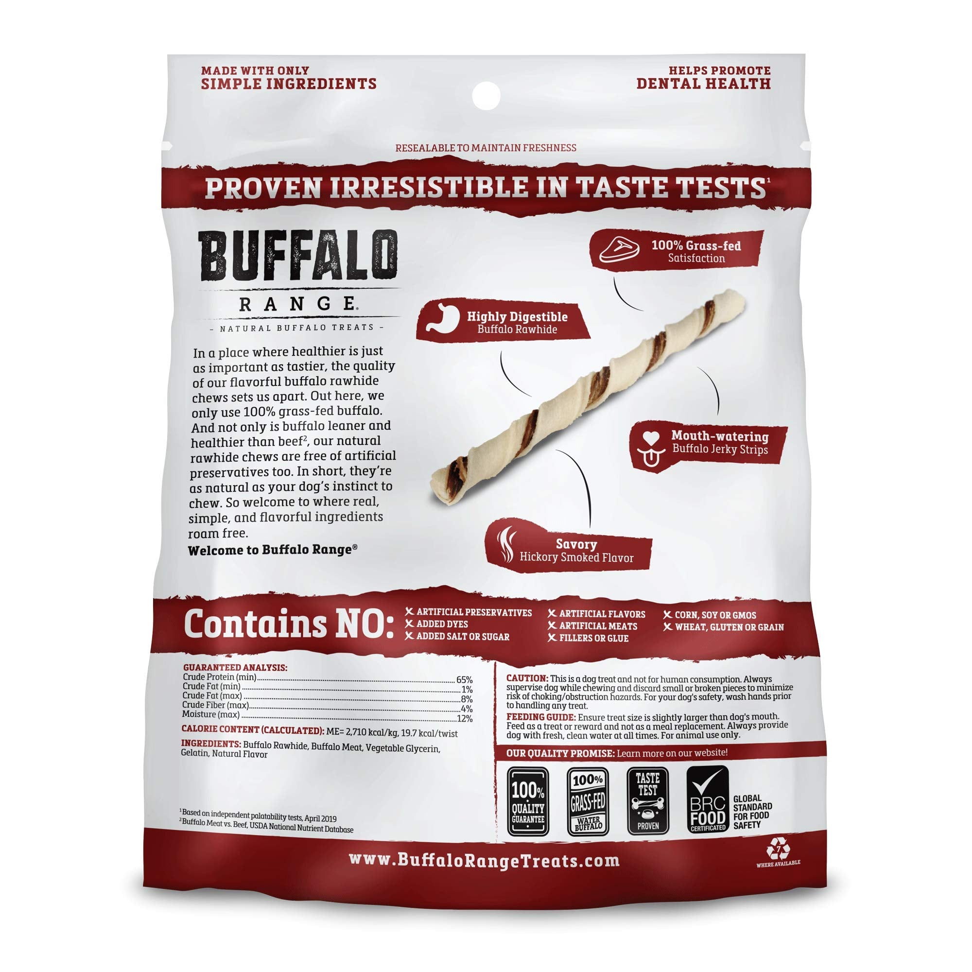 Buffalo Range 40-count package for convenient daily rewards.