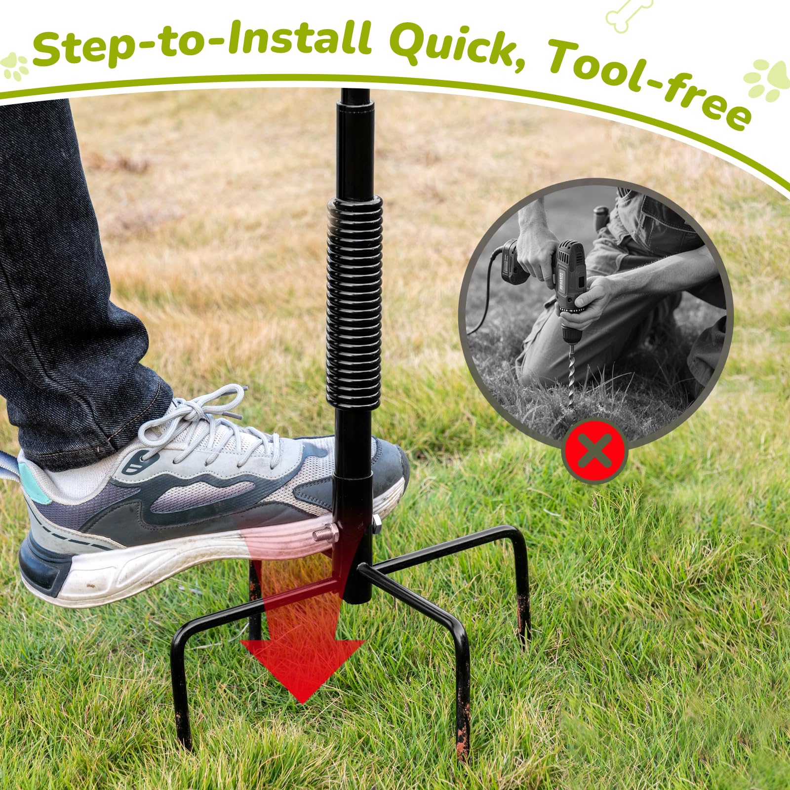 BUFOR quick installation in about 20 minutes for instant play