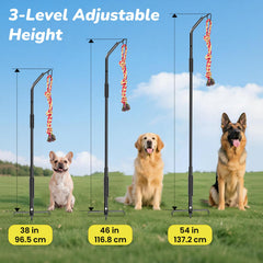 BUFOR durable two spring poles provide stable, energetic exercise