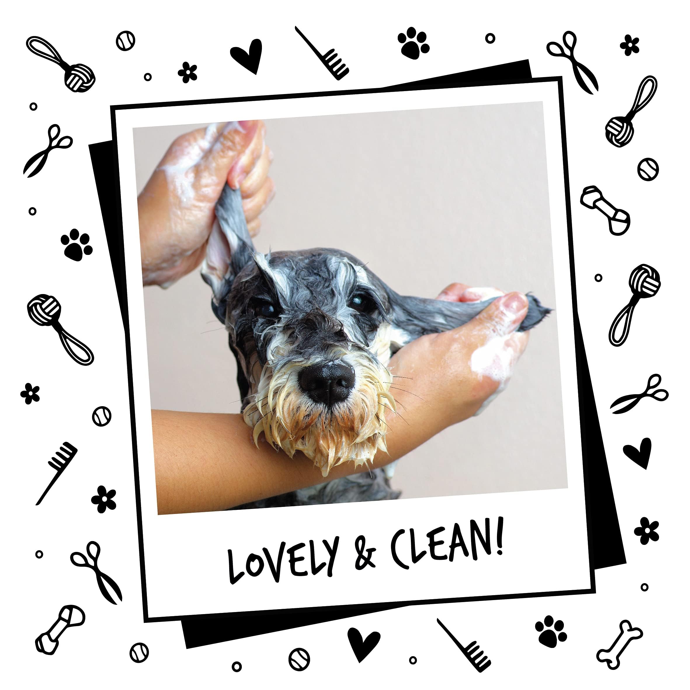 BUGALUGS dilution tip 10:1 for economical grooming and multiple washes.