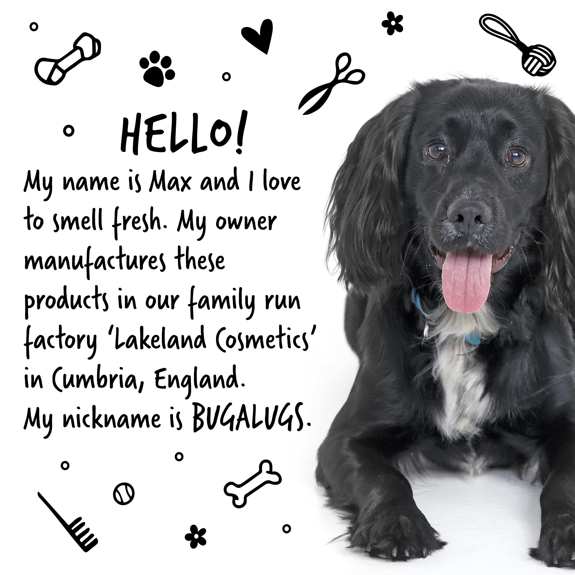 Bugalugs puppy use: suitable for dogs over eight weeks.