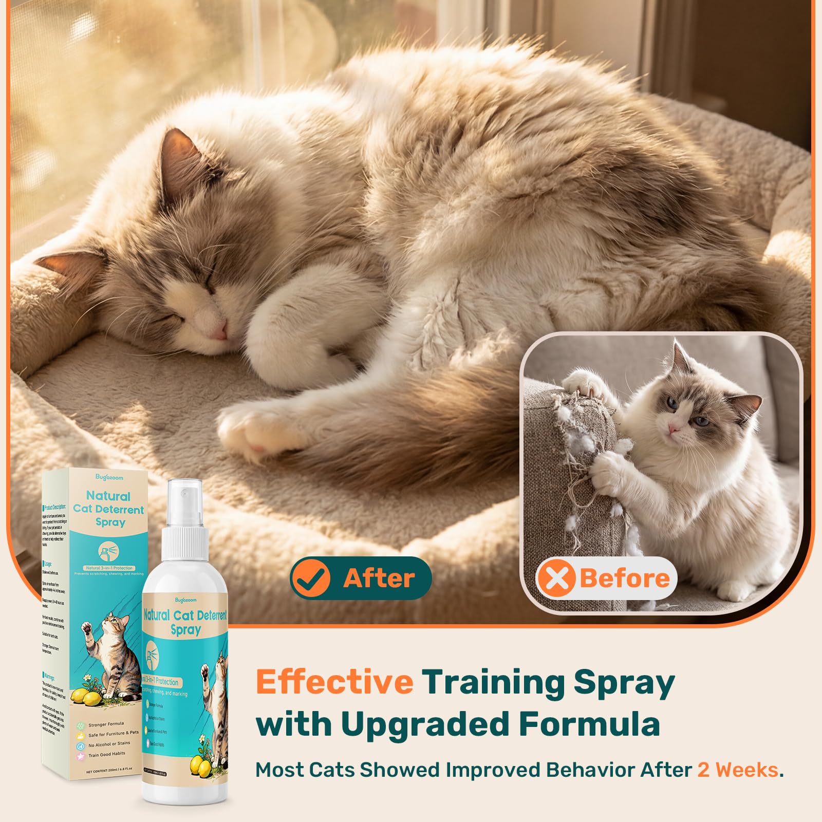 Bugazoom outdoor deterrent spray protects gardens without harsh chemicals.