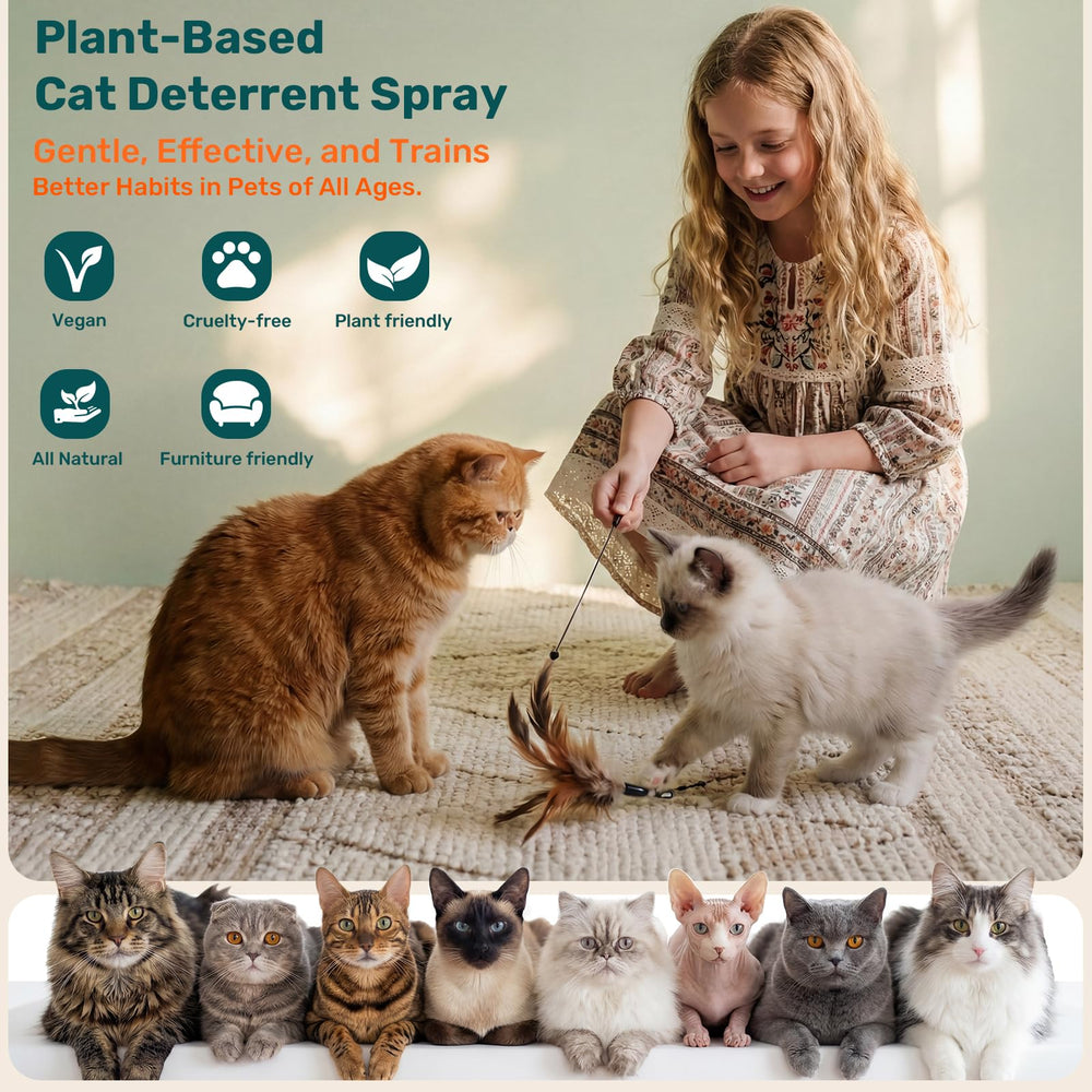 Bugazoom vet-approved natural formula safe for cats over 12 weeks.