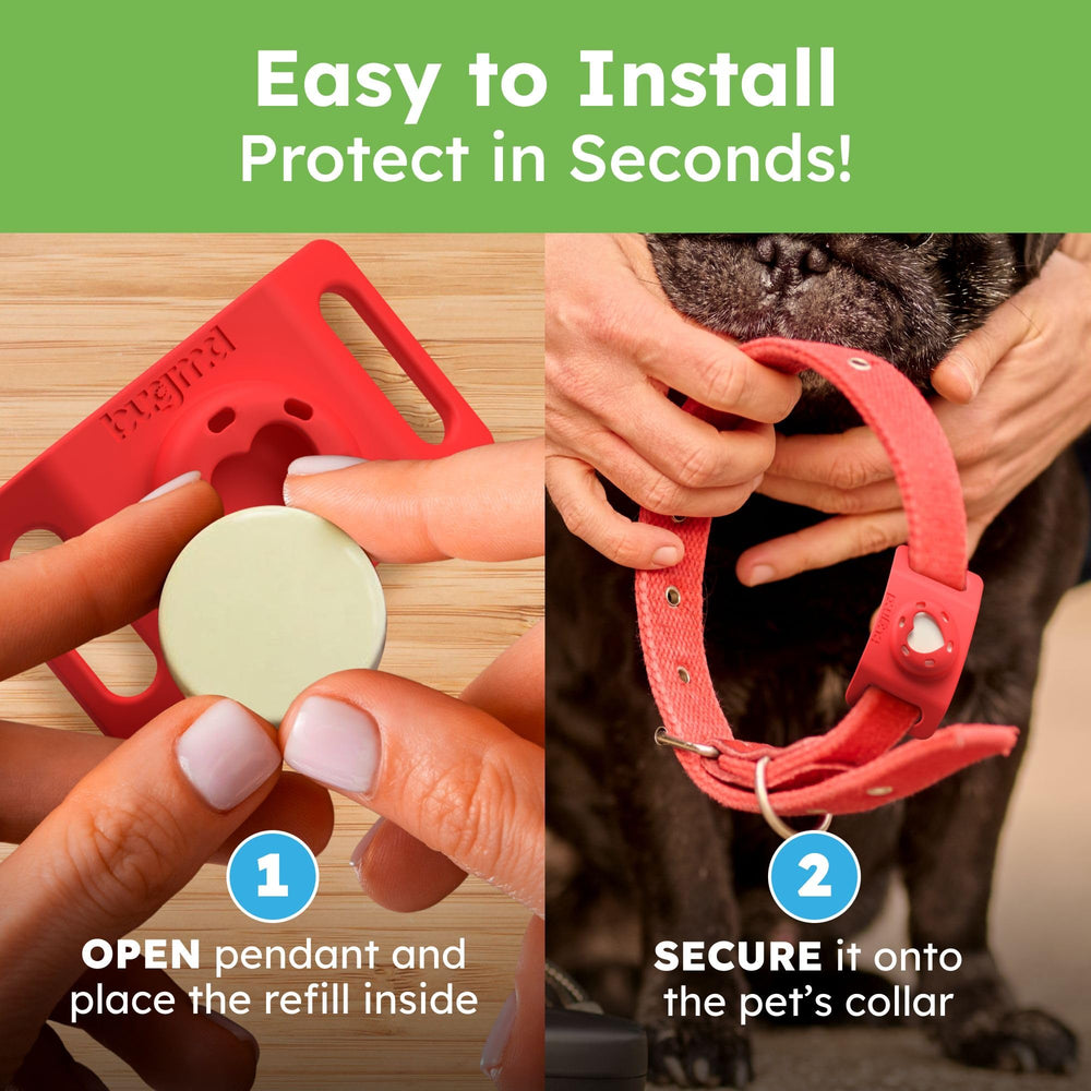 BugMD flea tick protection lasts up to 30 days during walks