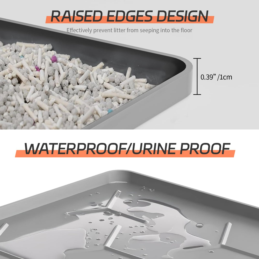 Bulkniu raised edges mat highlights spill protection and floor safety