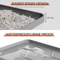 Bulkniu raised edges mat highlights spill protection and floor safety