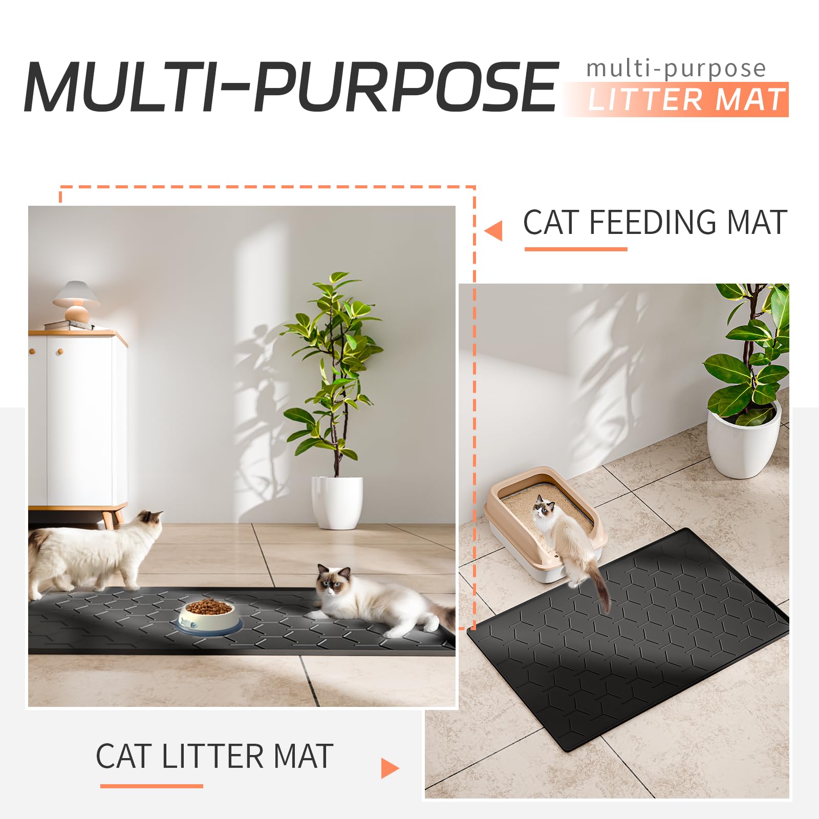 Bulkniu silicone mat resists scratching and maintains shape over time