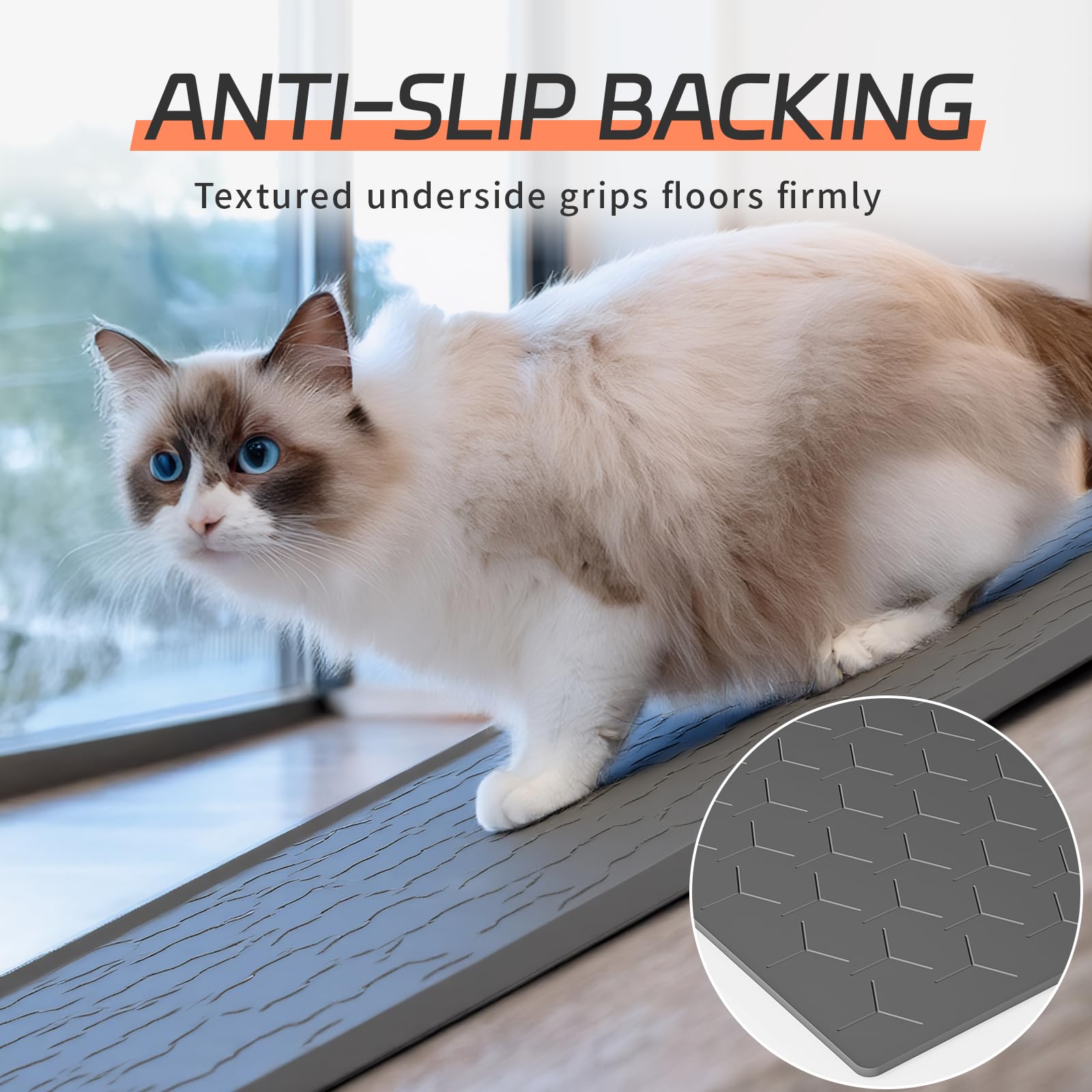Bulkniu silicone mat used as a cozy pet bed alternative
