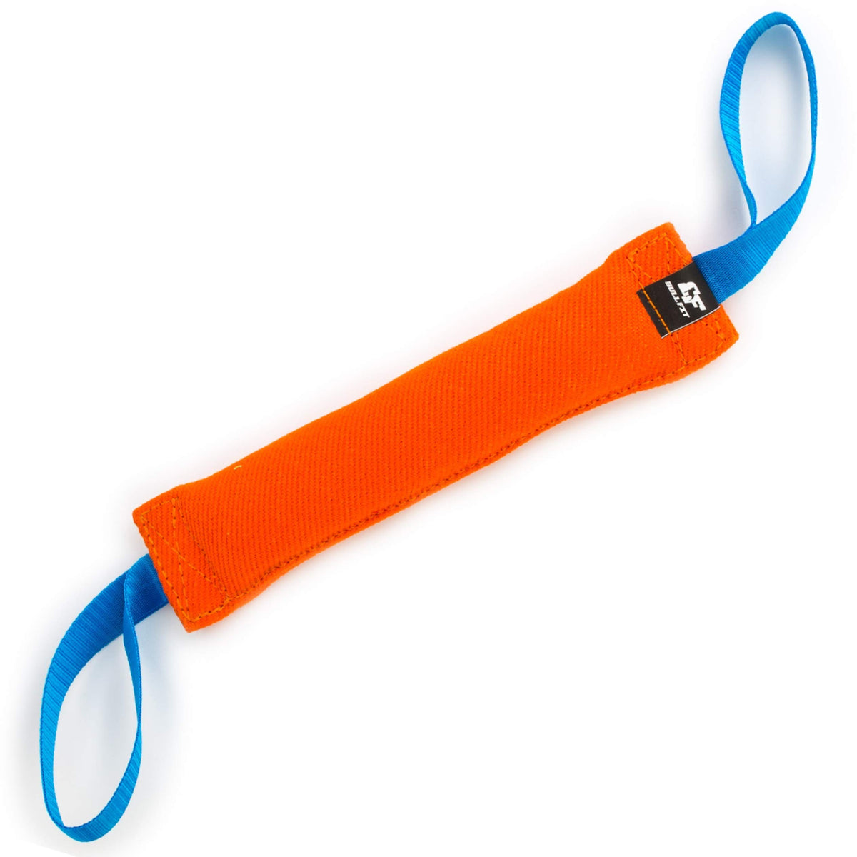 Bull Fit k9 bite tug toy with two handles for durable training sessions
