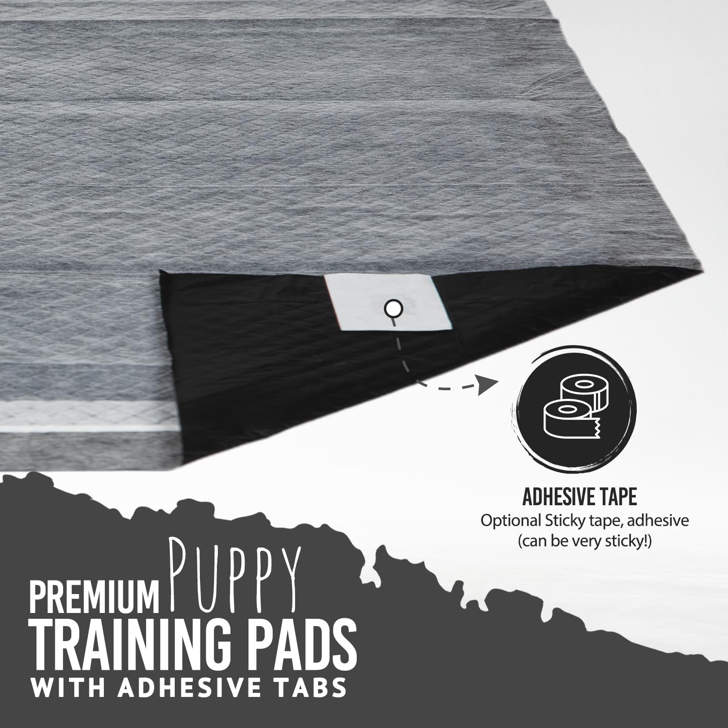 Bulldogology built-in attractant aids house training on large pads.