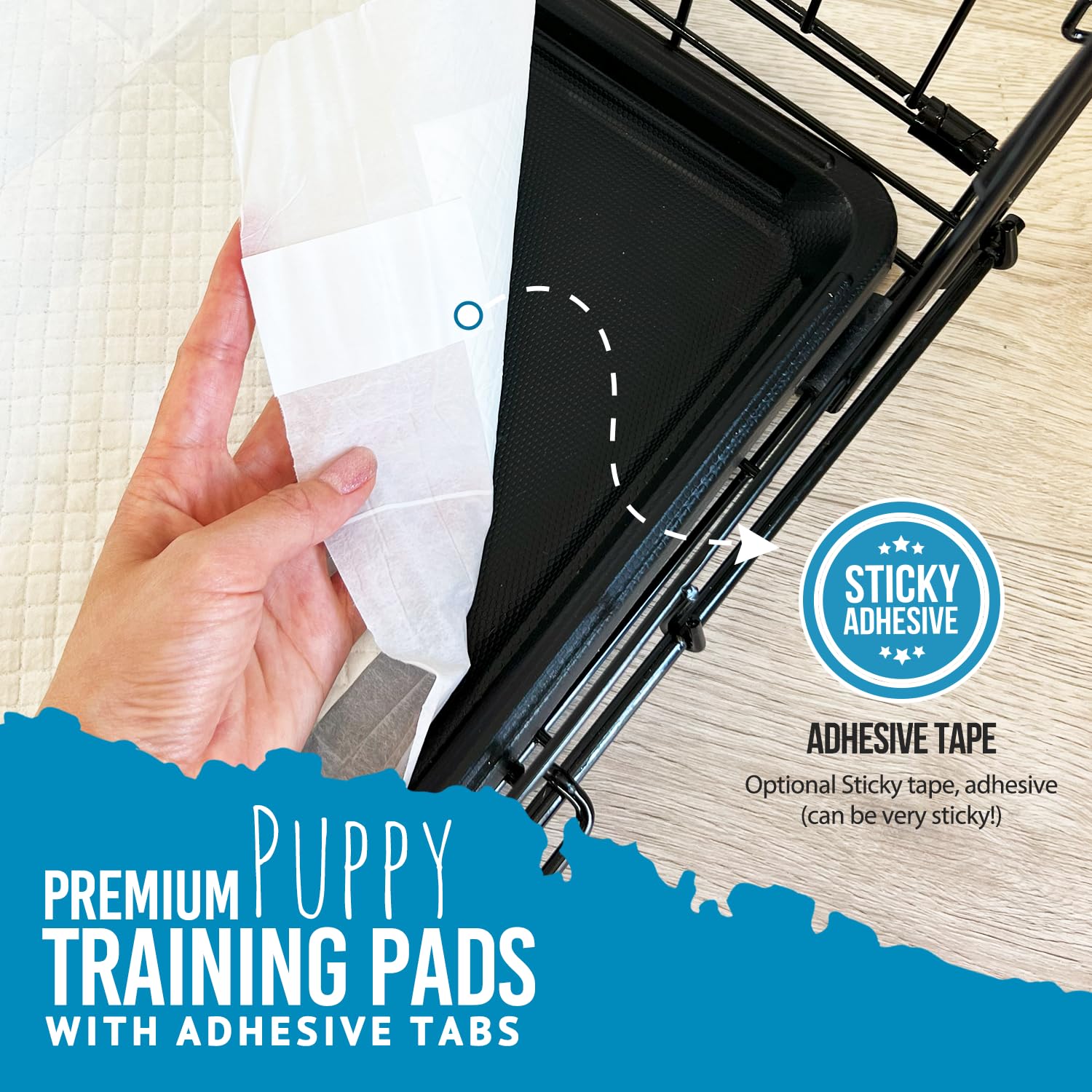 Bulldogology easy-cleanup disposable pads simplify post-use disposal.
