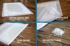 Bulldogology pee pads built-in attractant guides dogs to the pad