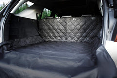 Bulldogology SUV Cargo Liner with full trunk coverage for 55x82 inches.
