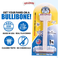 Bullibone easy-grip bottom designed for paws and safe handling.