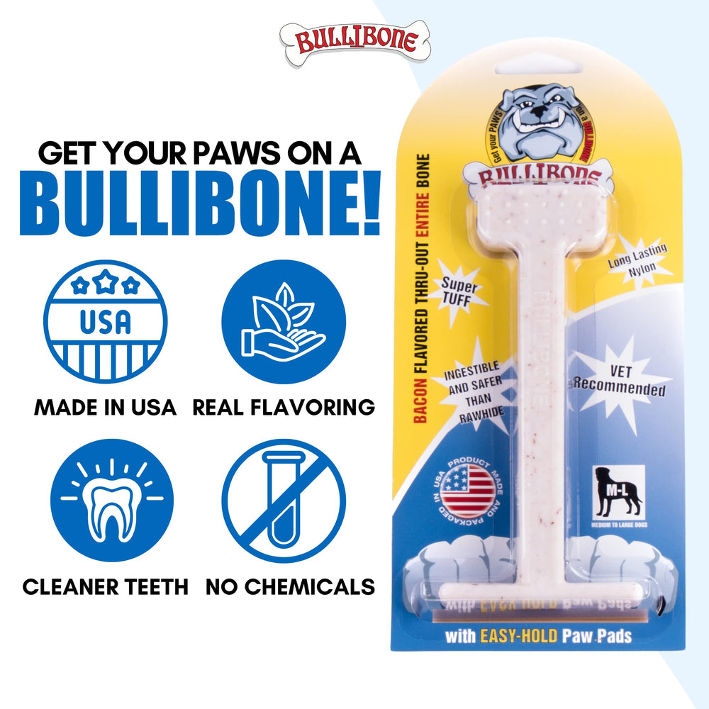Bullibone ergonomic paw grip design enhances handling during sessions.