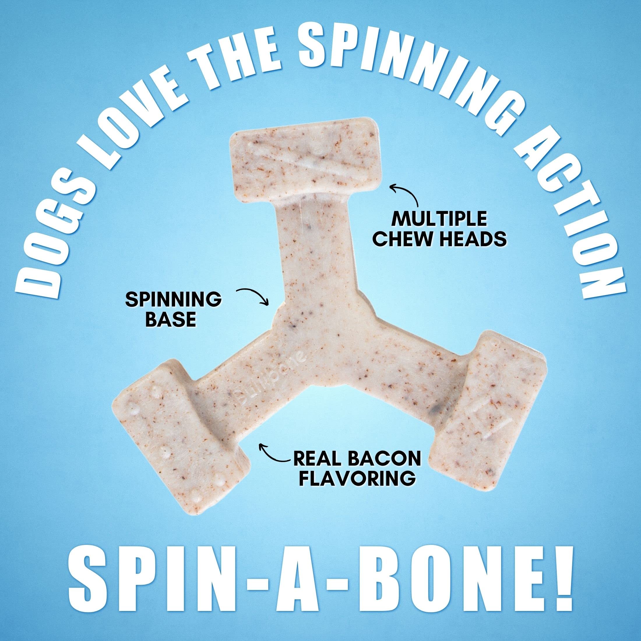 Non-edible Bullibone chew supports safe chewing during interactive fun.