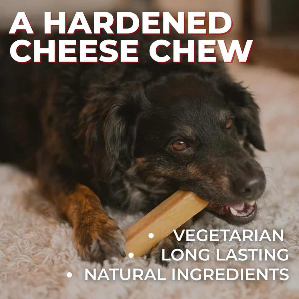 Bully Bunches authentic yak chews, pack shot highlighting natural ingredients.