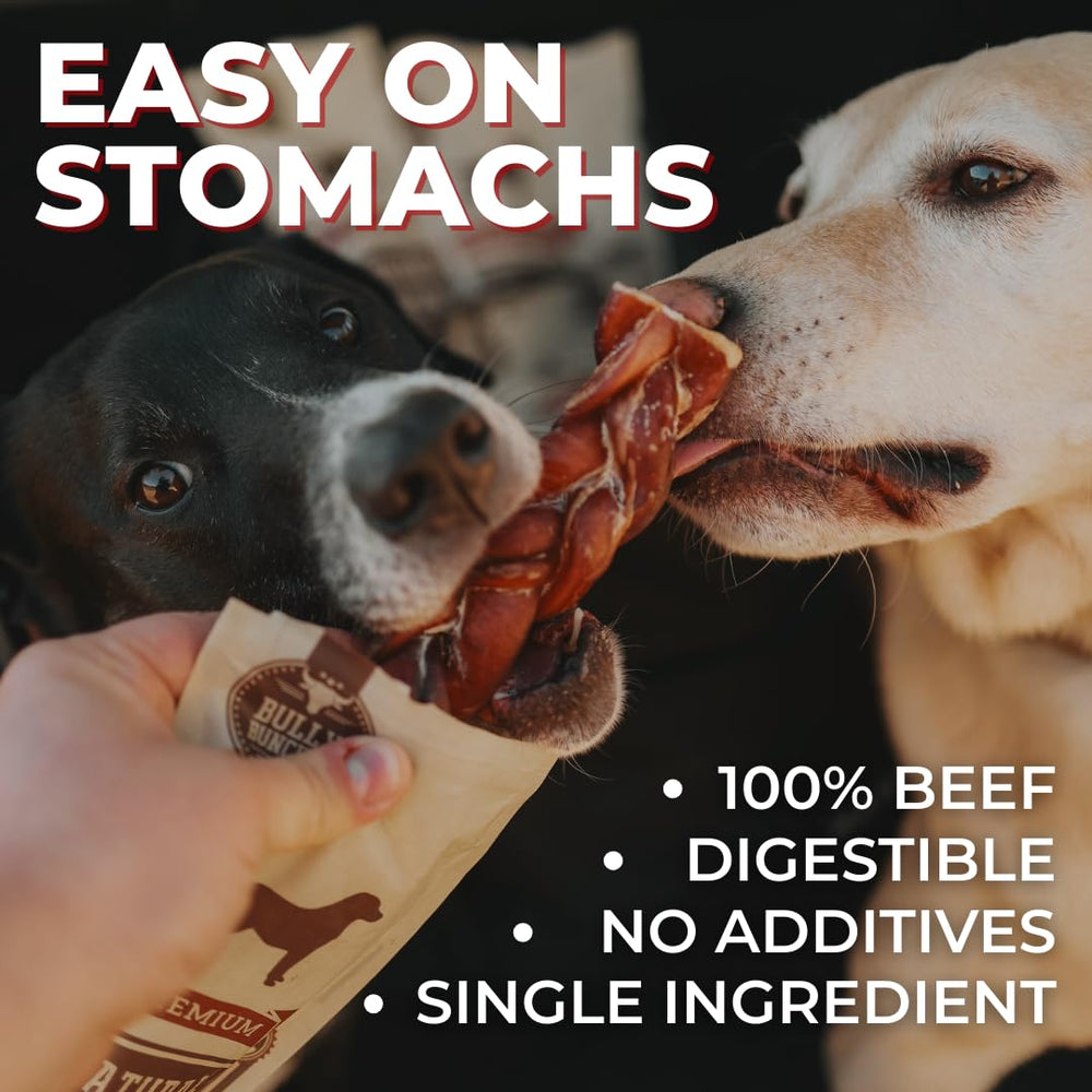 Bully Bunches dental-health support: teeth-cleaning gnaws during chewing sessions.
