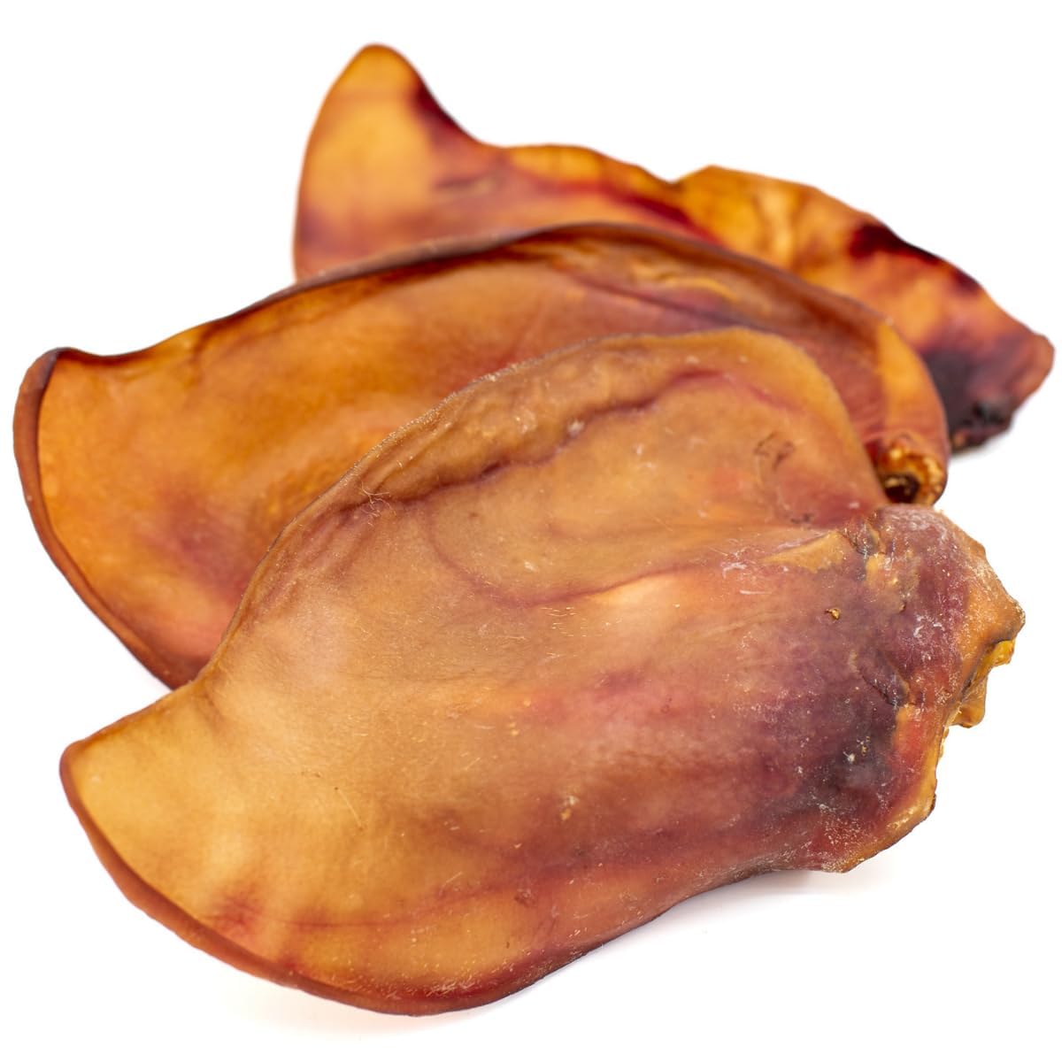 Bully Bunches free-range pork ears highlight single-ingredient natural chew.