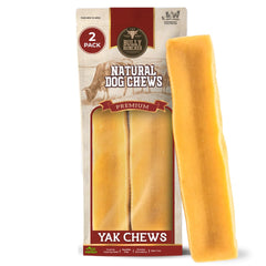 Bully Bunches Mega Himalayan Yak Chews for giant dogs provide long-lasting chewing