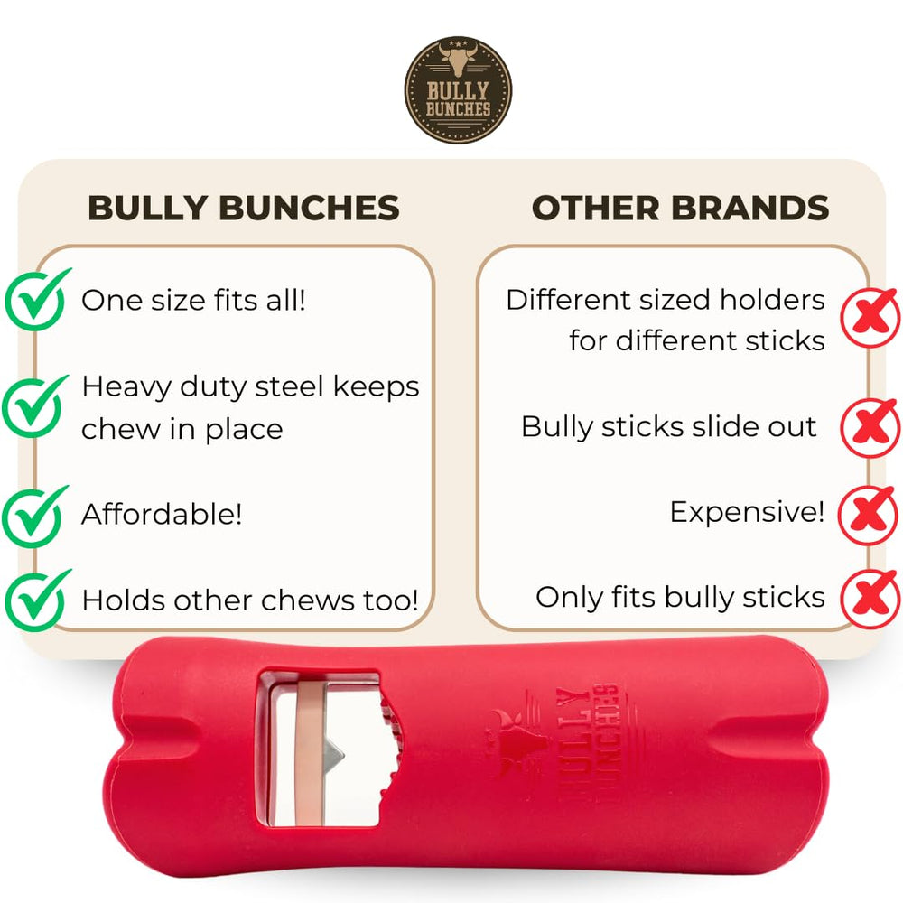 Bully Bunches Mega Hold one size fits all dogs.