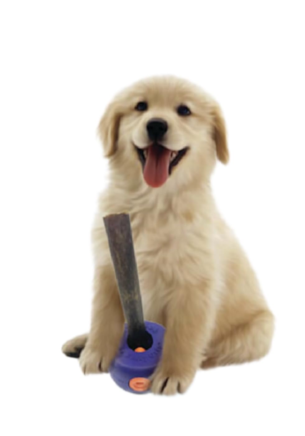 BullyGrip secure chews minimize messy chew debris during outdoor adventures.