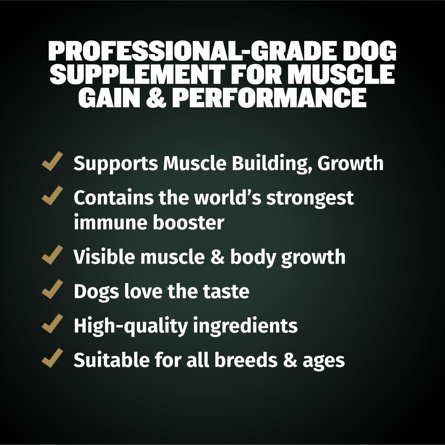 Serving of Bully Max Muscle Gain chews shown during training for motivation.