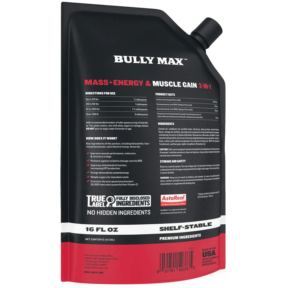 Bully Max post-workout recovery bottle aims to speed rejuvenation