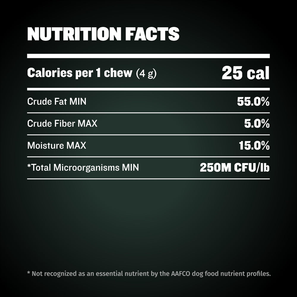 Wholesome ingredients in Bully Max Weight Gainer with no added sugar.