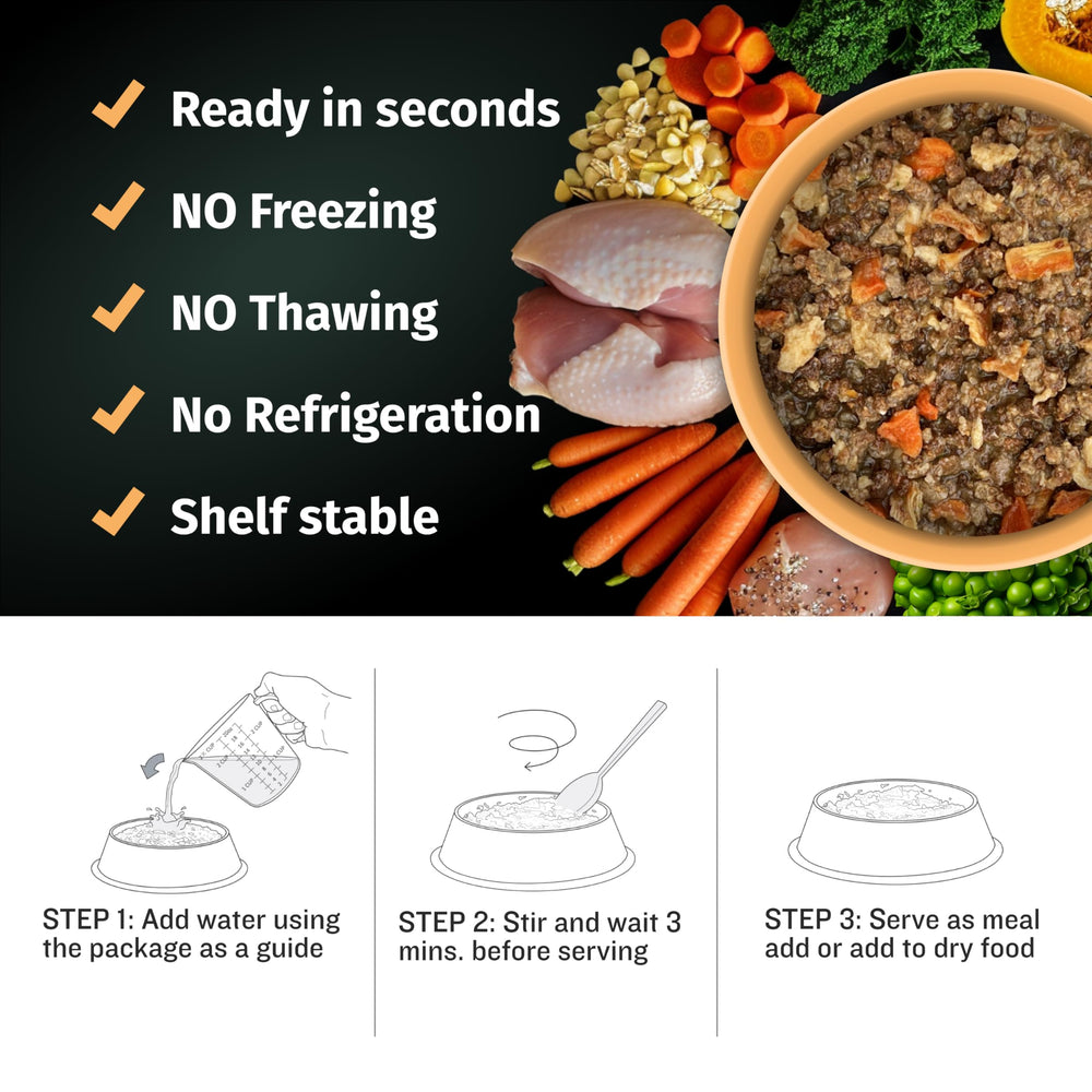 Chicken protein focus in Bully Max Wet Puppy Food supports growing puppies.