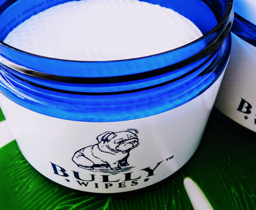 Bully Wipes paw cleaning for daily hygiene during outdoor adventures.