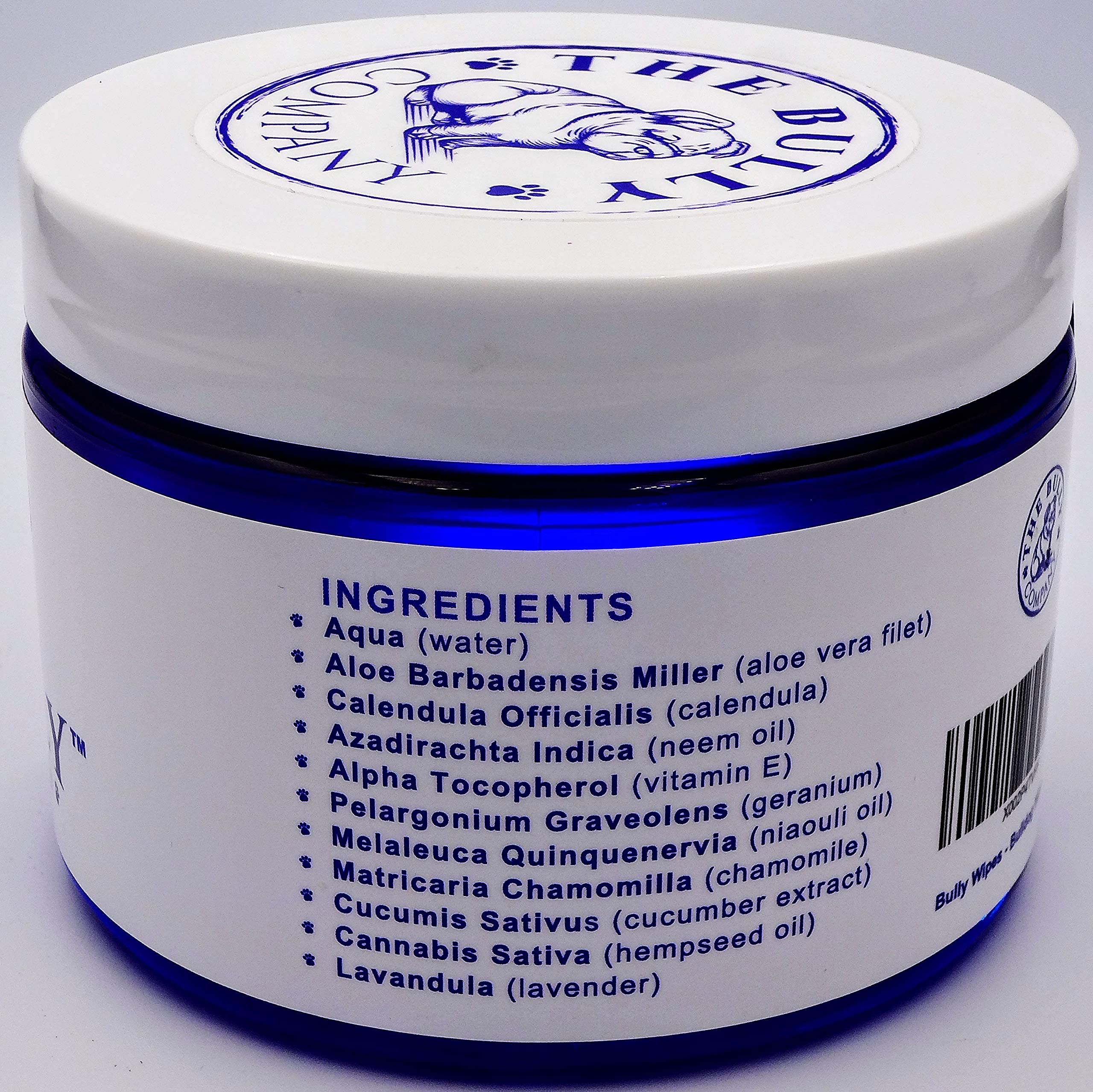 Bully Wipes skin folds cleaning removes dirt from facial wrinkles.