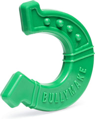 BULLYMAKE Green Tough Chew Horseshoe USA-made craftsmanship