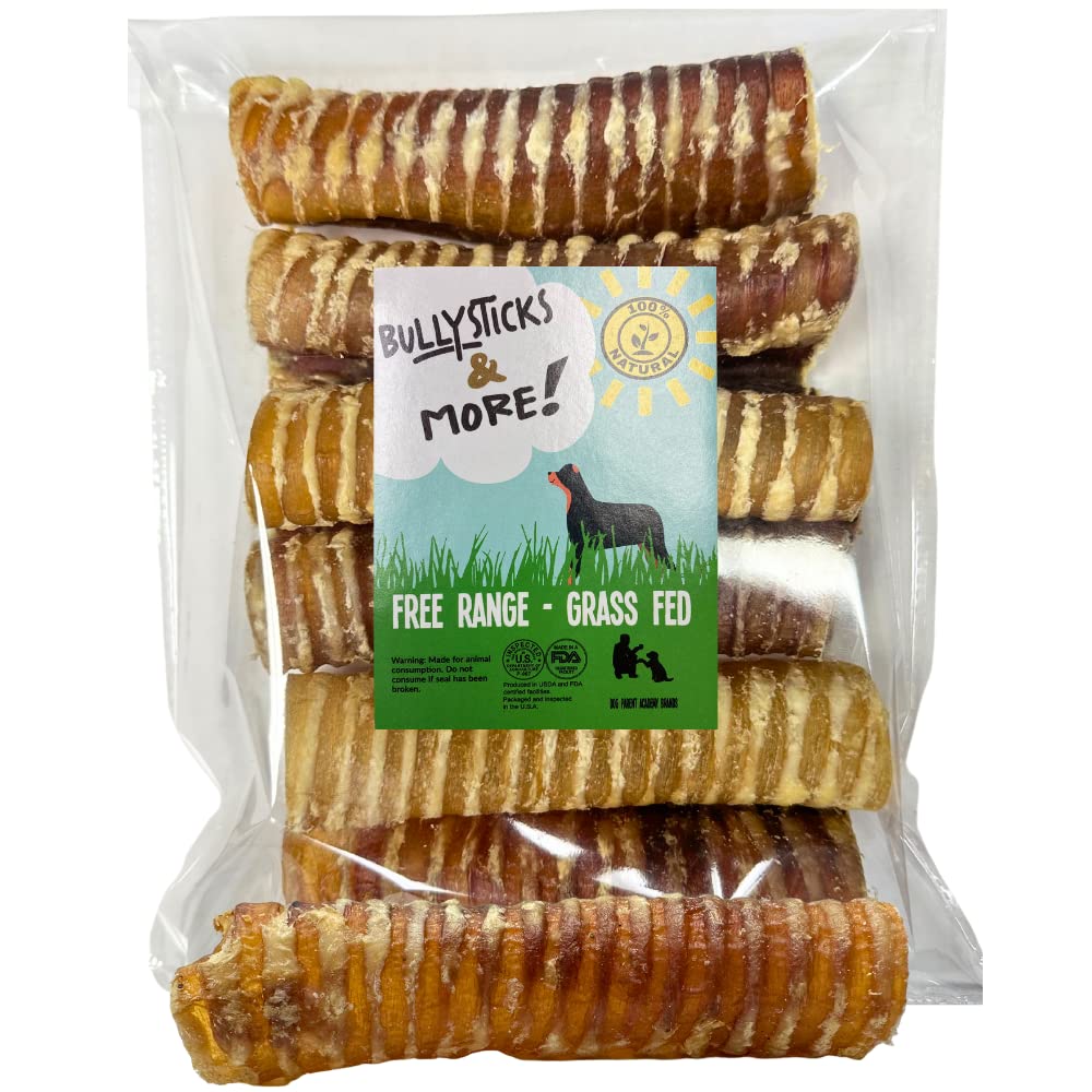 BULLYSTICKS & MORE 6-inch grass-fed beef trachea chew for dogs