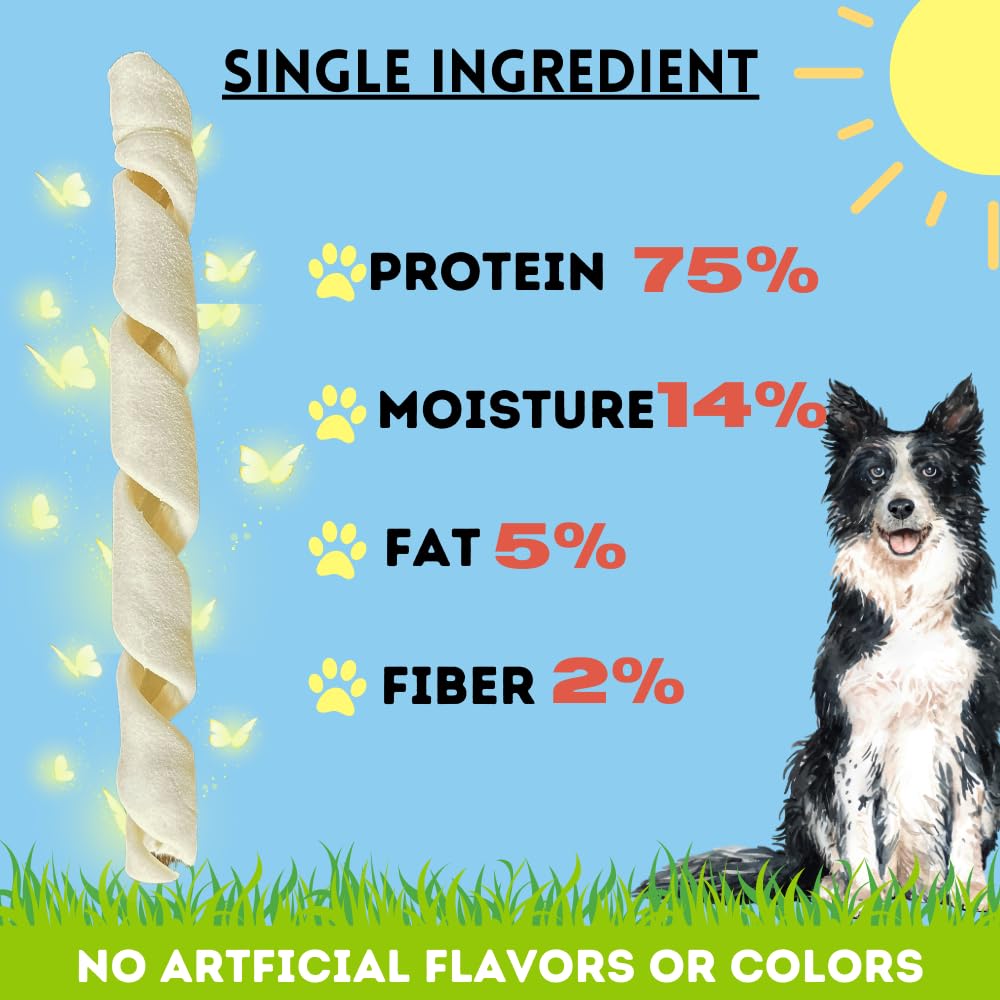 Bullysticks & More beef cheek curls natural, low-fat bite with glucosamine notes.