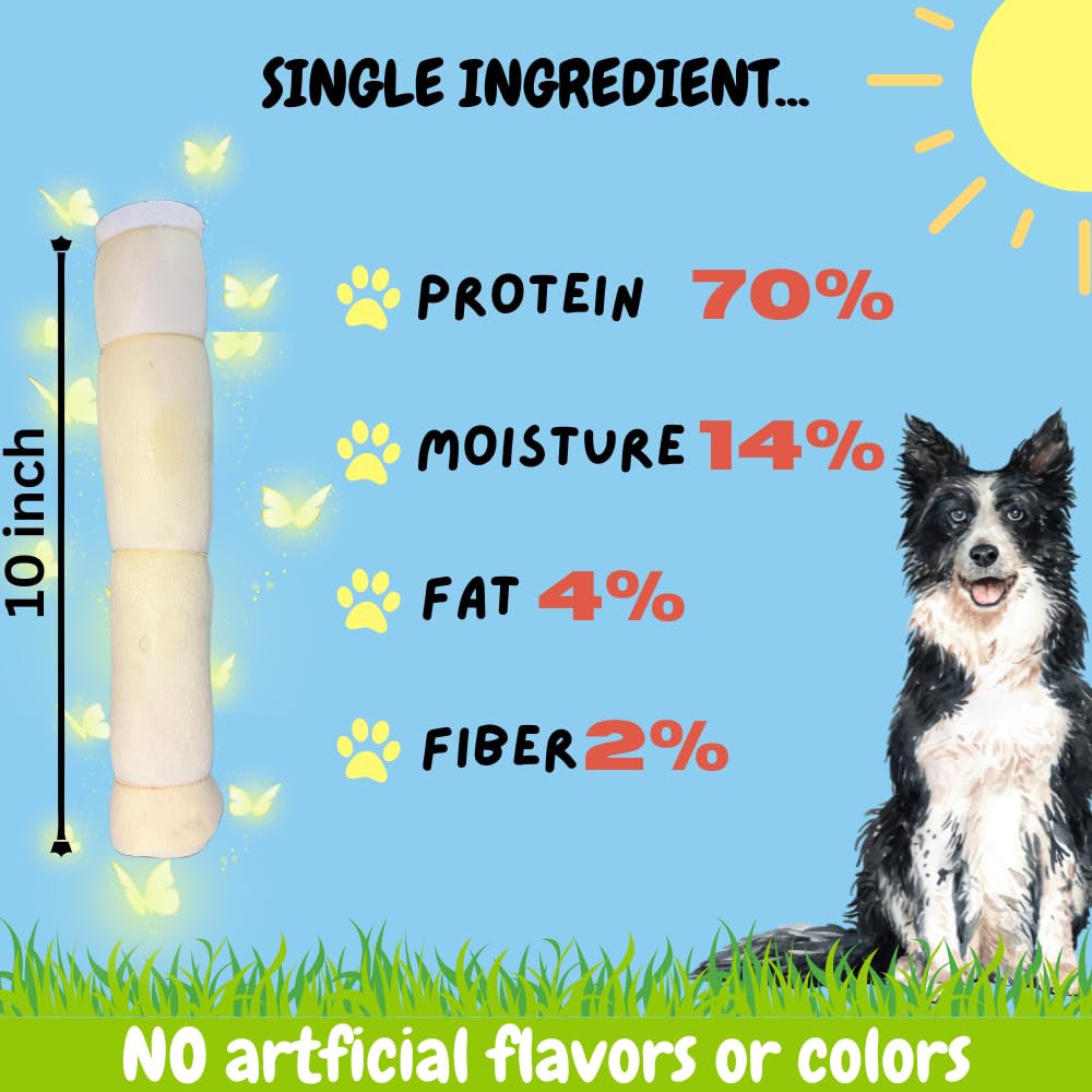 BULLYSTICKS AND MORE Beef Cheek Roll texture highlighting glucosamine and chondroitin presence.