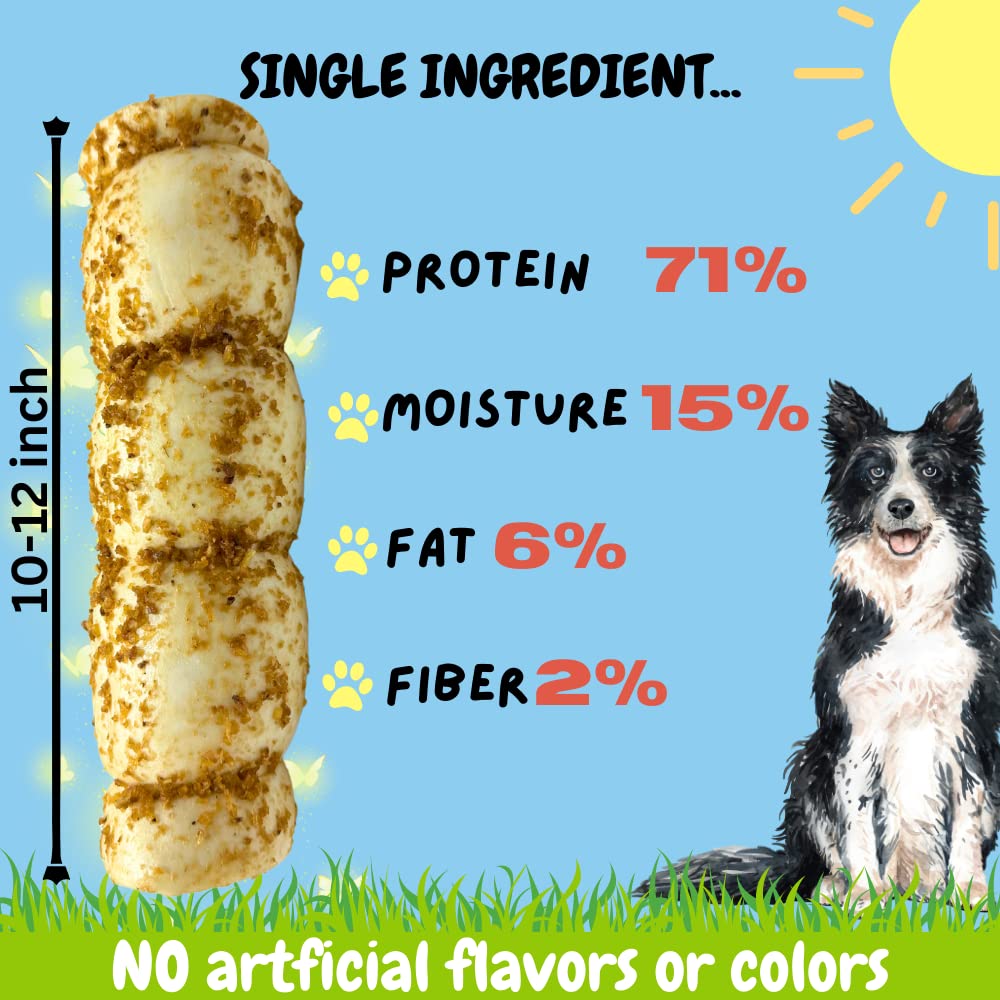 Bullysticks & More beef cheek rolls offer a long-lasting chew
