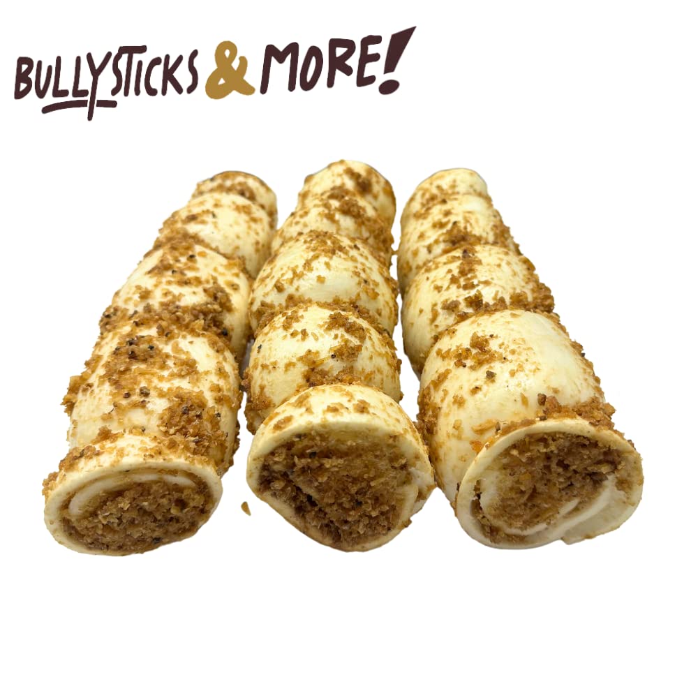 Bullysticks & More beef cheek rolls with natural ingredients for lean protein