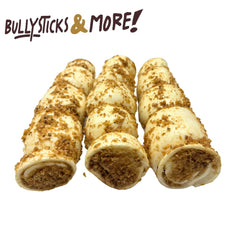 Bullysticks & More beef cheek rolls with natural ingredients for lean protein